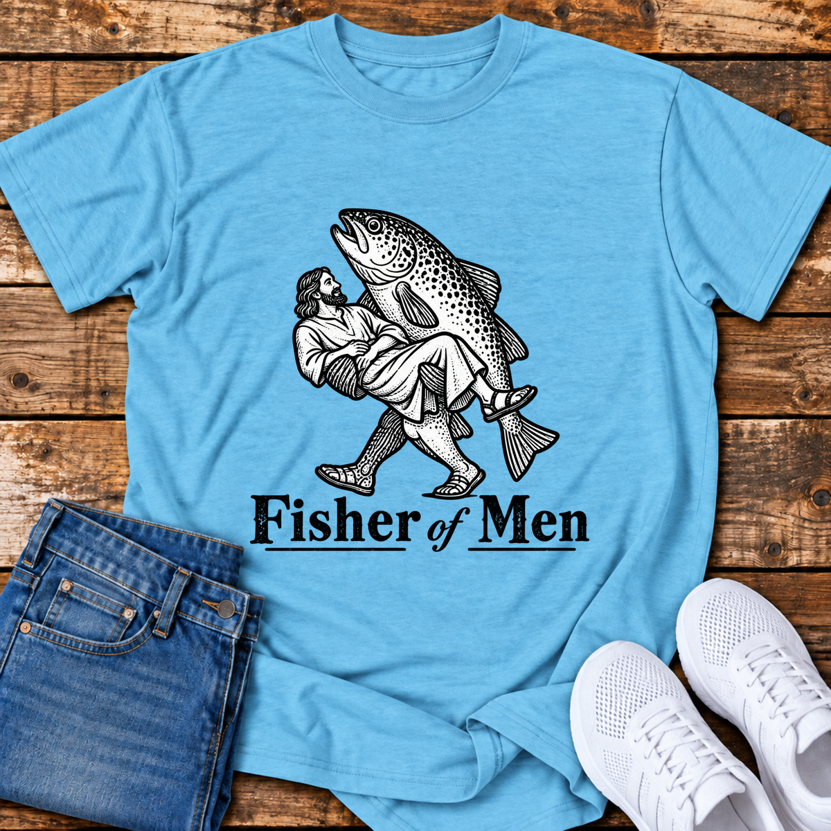 Fisher of Men Funny T-Shirt