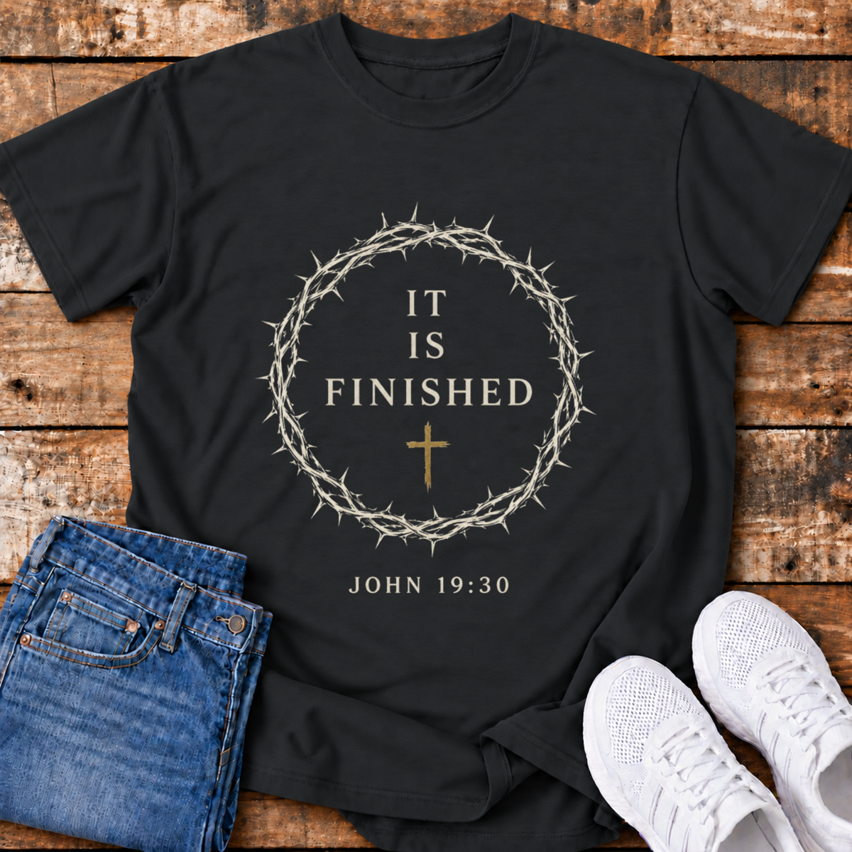 It is Finished T-Shirt - (John 19:30)