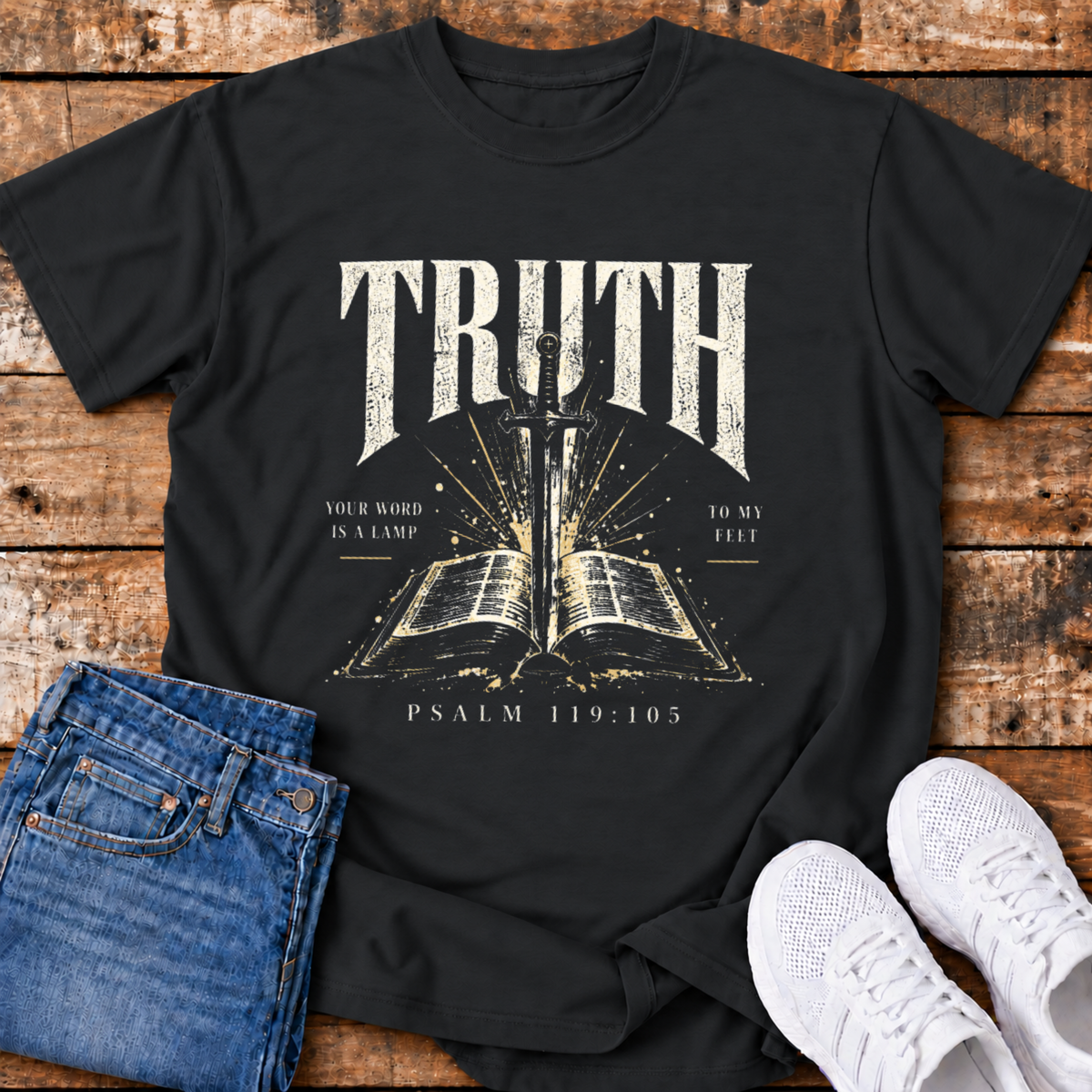 Truth T-Shirt - (Psalm 119:105)
