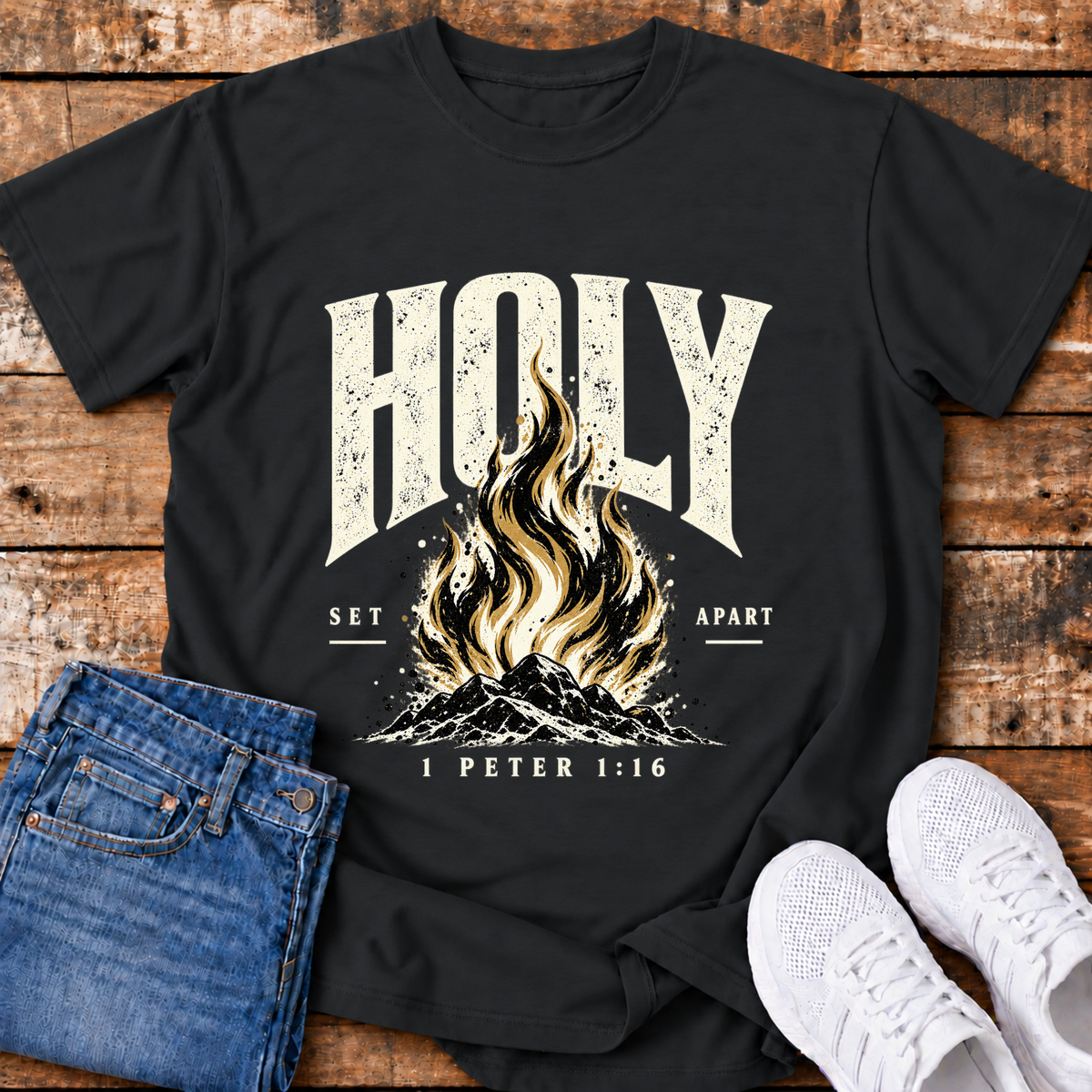Holy T-Shirt - (1 Peter 1:16)
