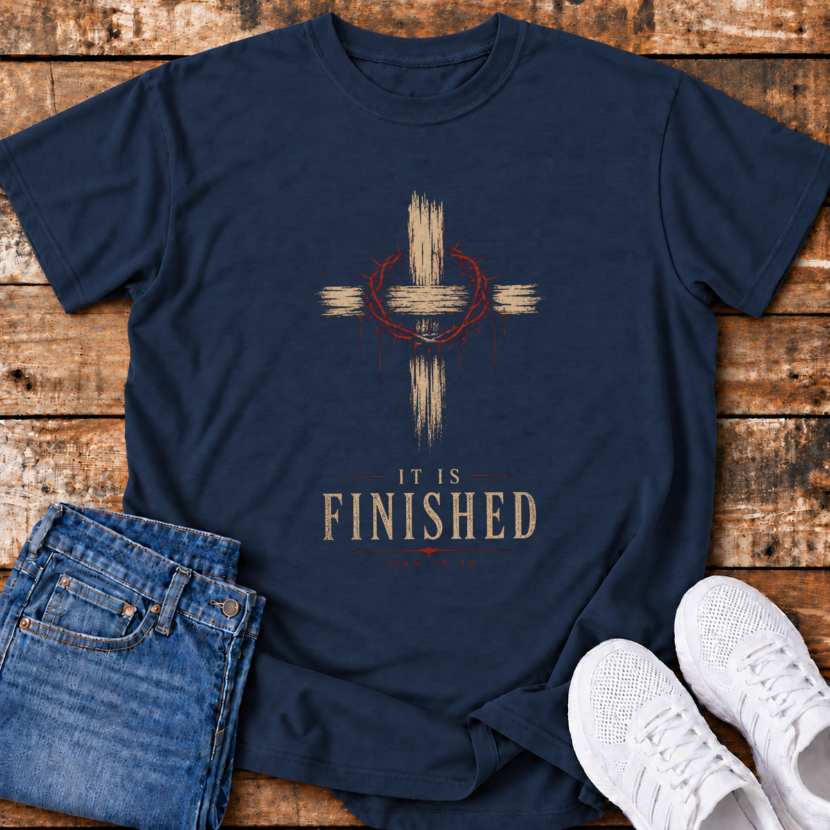 It is Finished T-Shirt - (John 19:30)