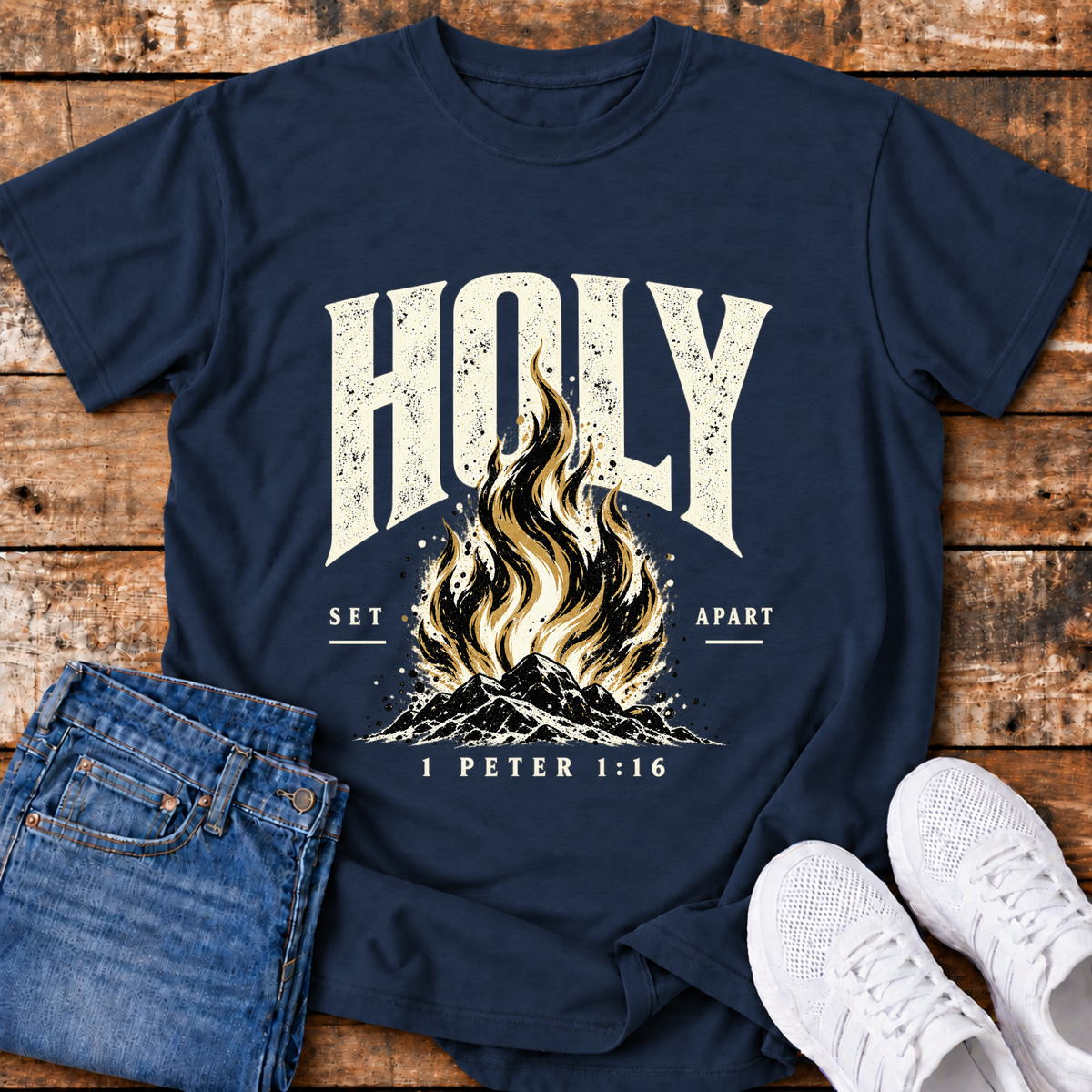 Holy T-Shirt - (1 Peter 1:16)