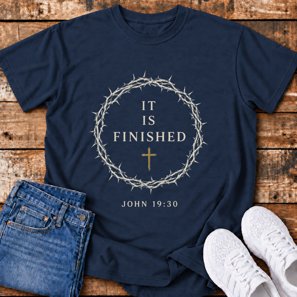 It is Finished T-Shirt - (John 19:30)