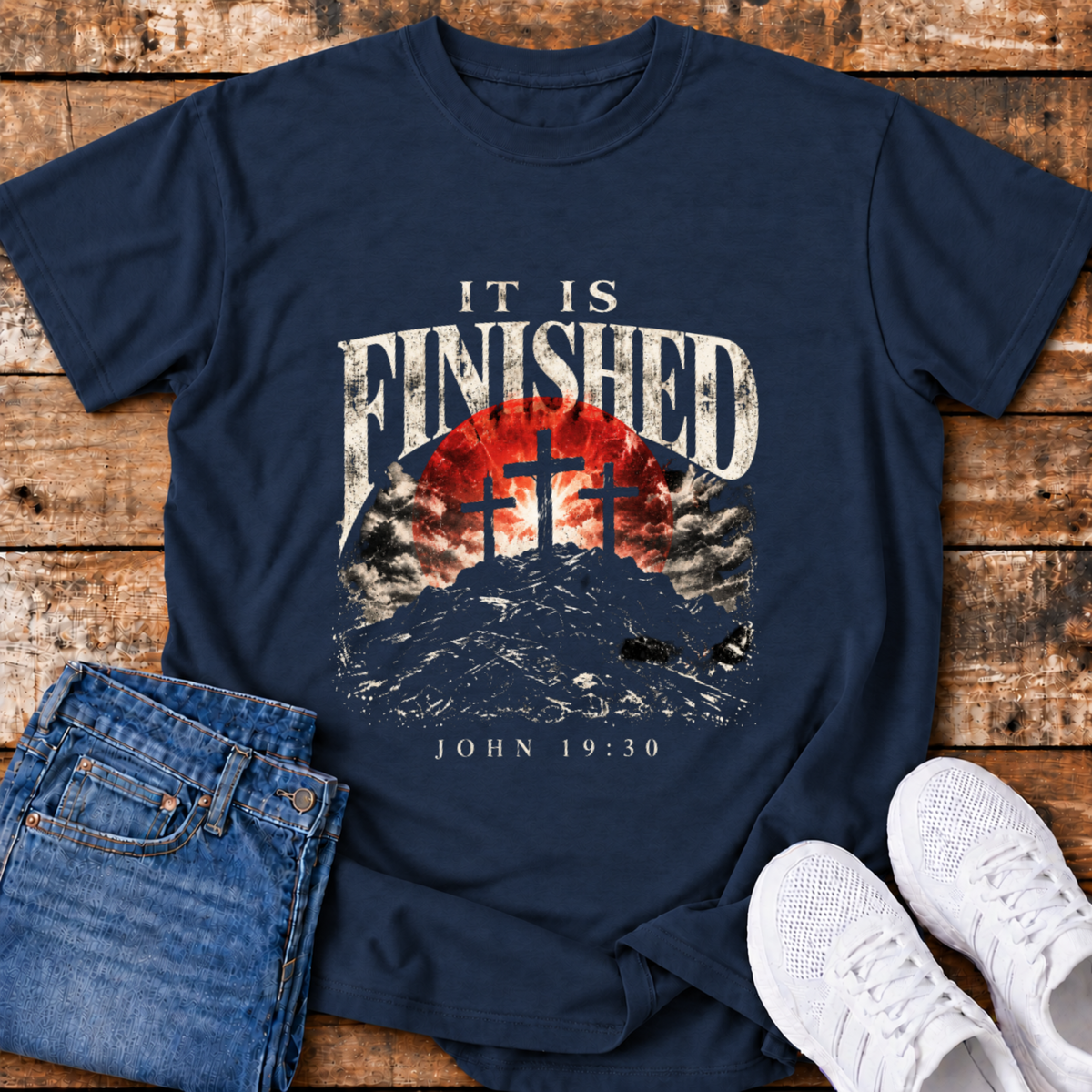 It is Finished T-Shirt - (John 19:30)