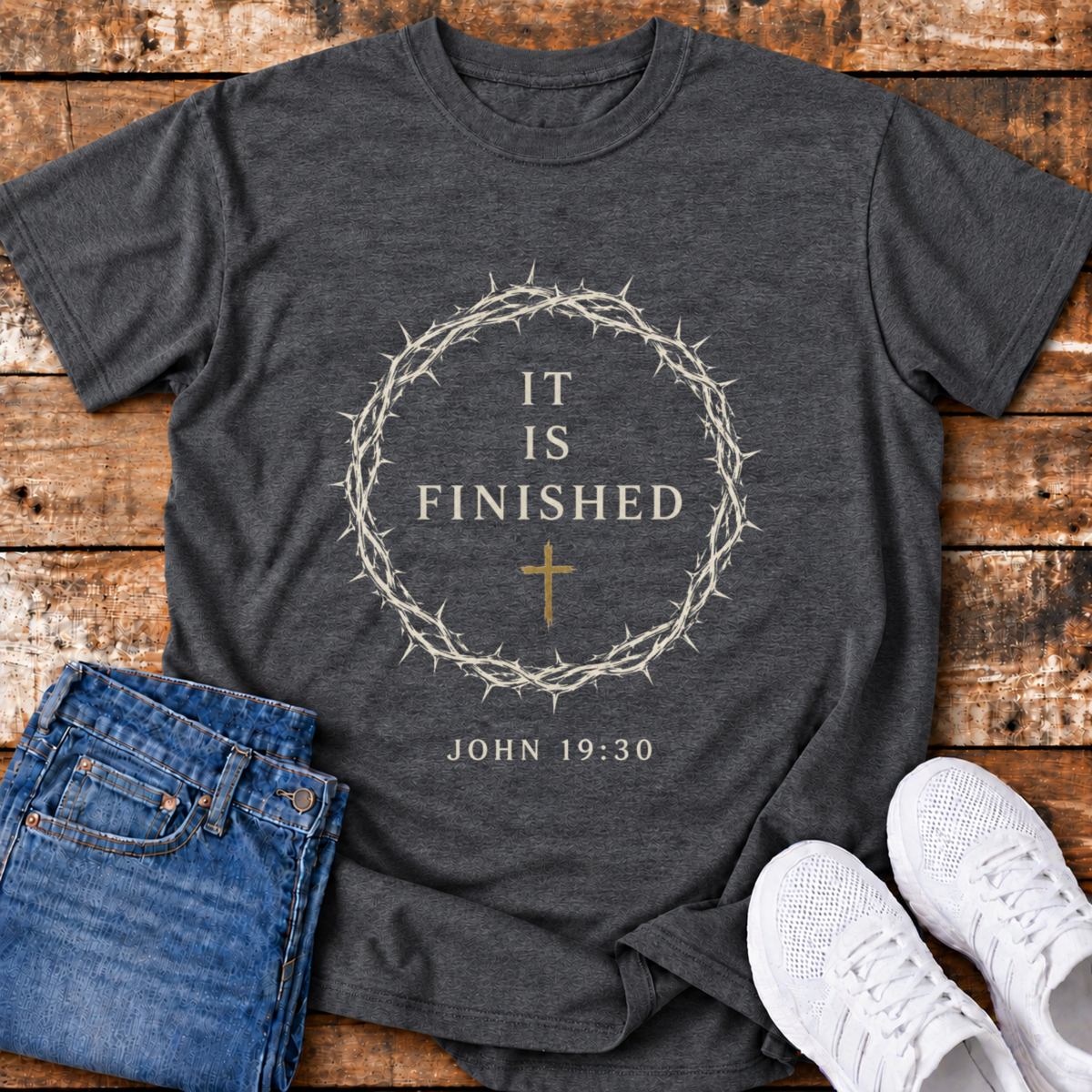 It is Finished T-Shirt - (John 19:30)