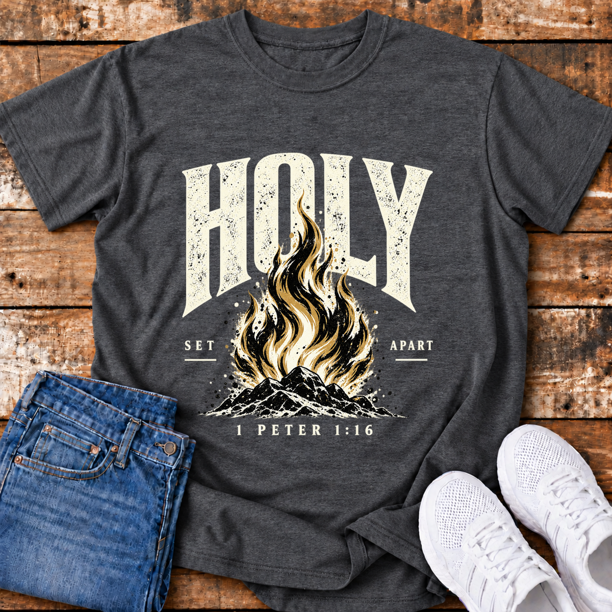 Holy T-Shirt - (1 Peter 1:16)