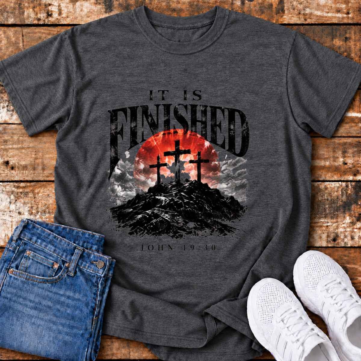 It is Finished T-Shirt - (John 19:30)