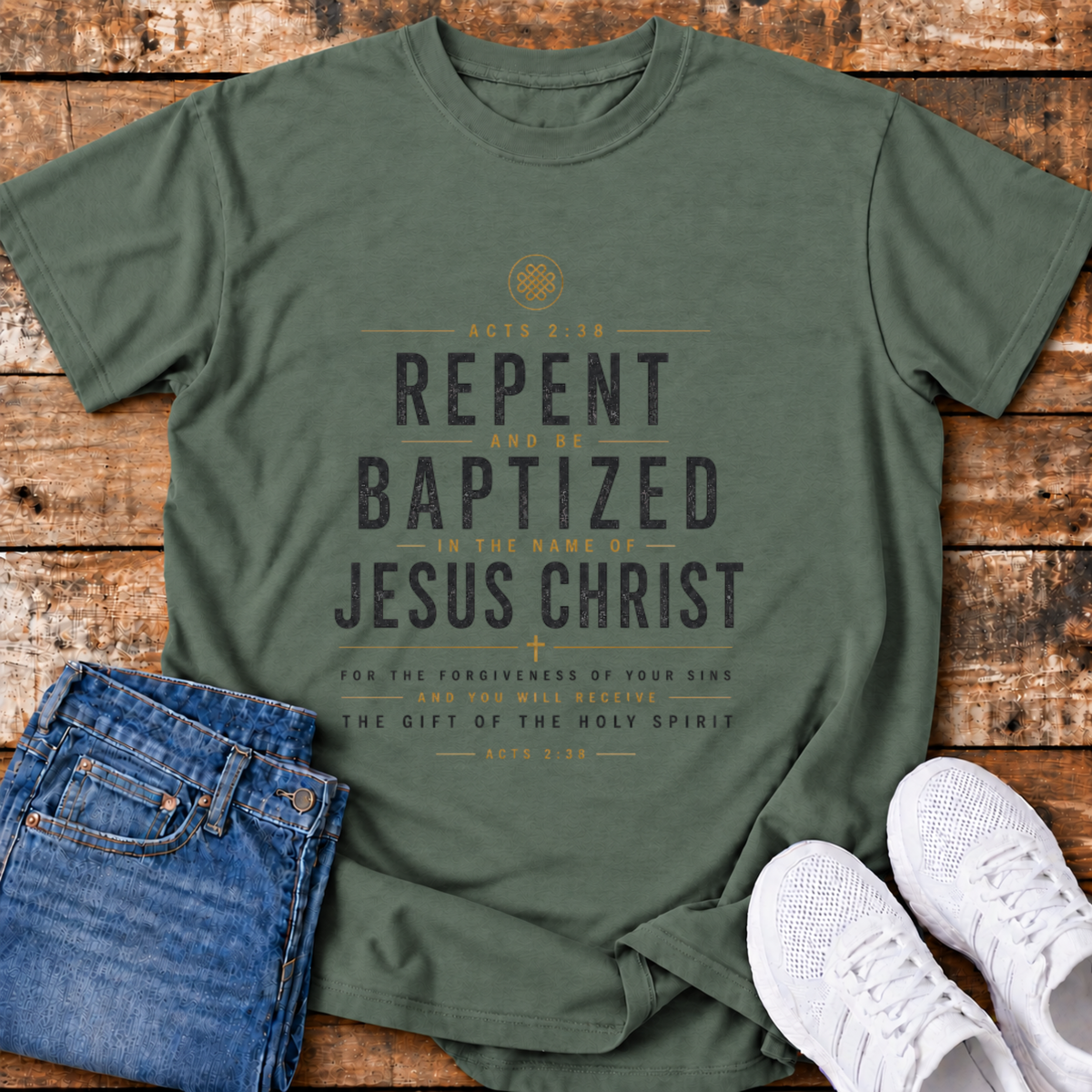 Acts 2:38 T-Shirt