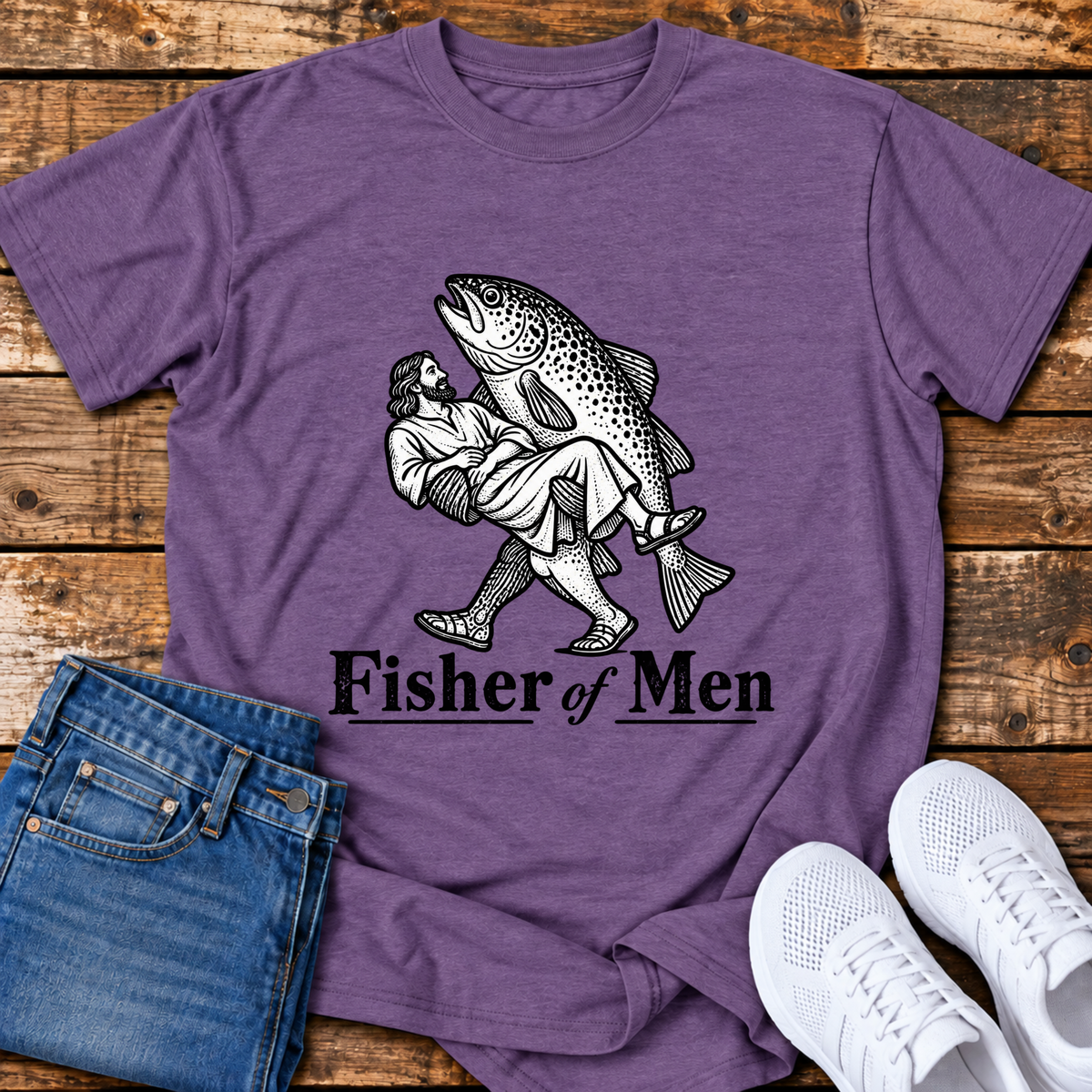Fisher of Men Funny T-Shirt