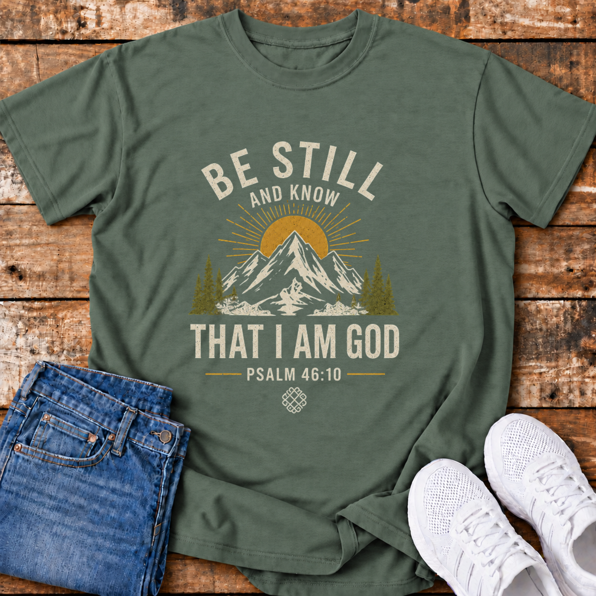 Be Still T-Shirt - (Psalm 46:10)