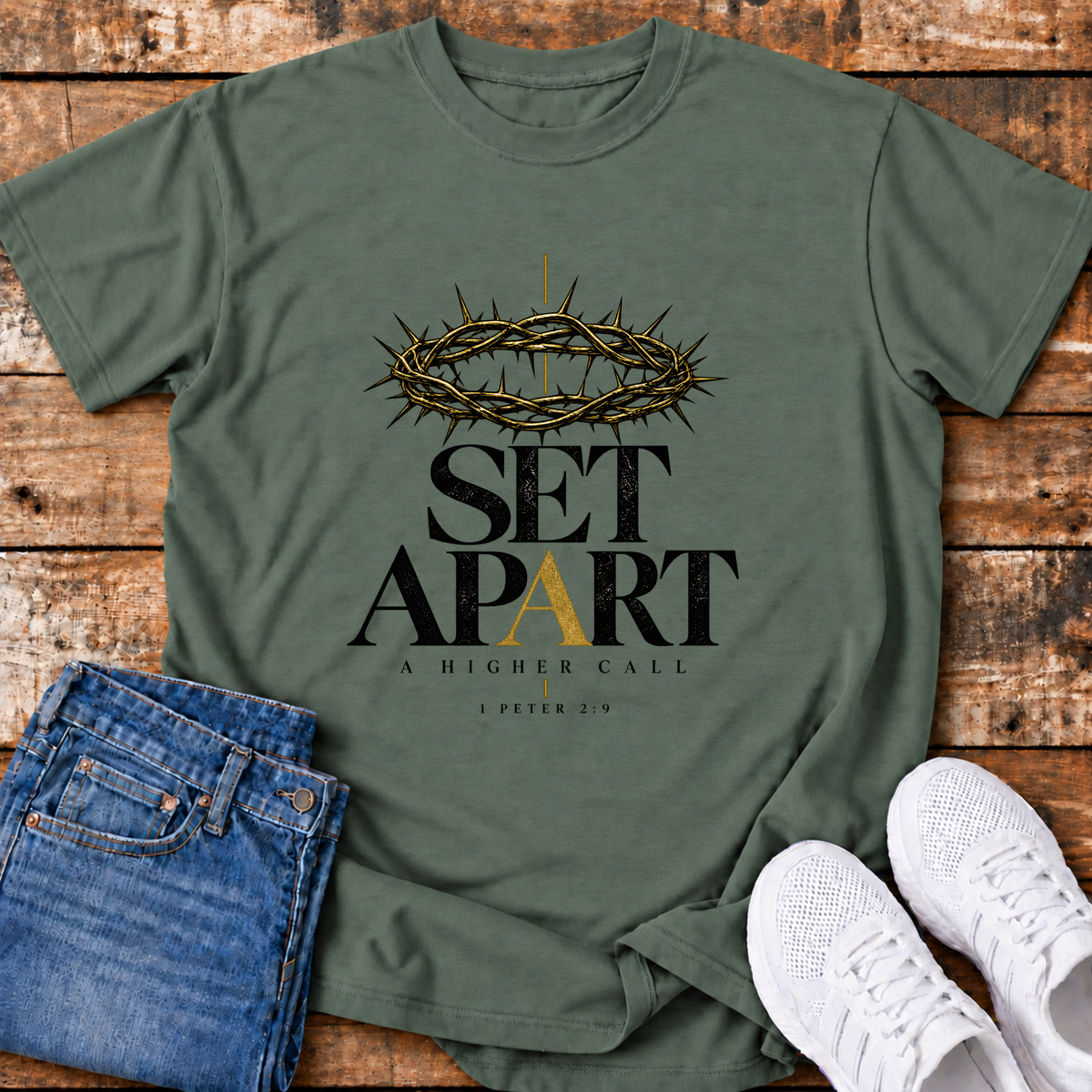 Set Apart T-Shirt - (1 Peter 2:9)