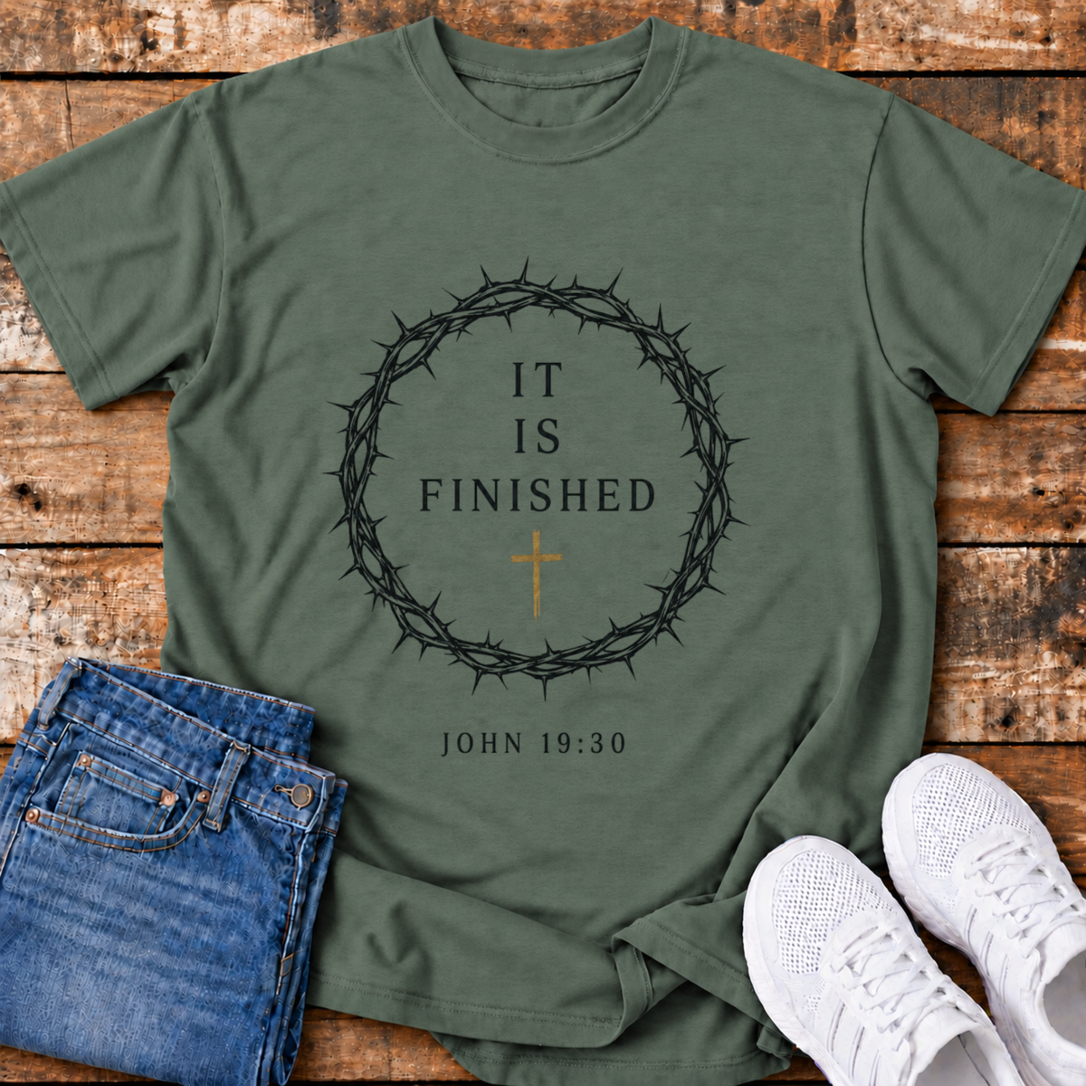 It is Finished T-Shirt - (John 19:30)