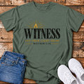 Witness T-Shirt - (Matthew 5:16)