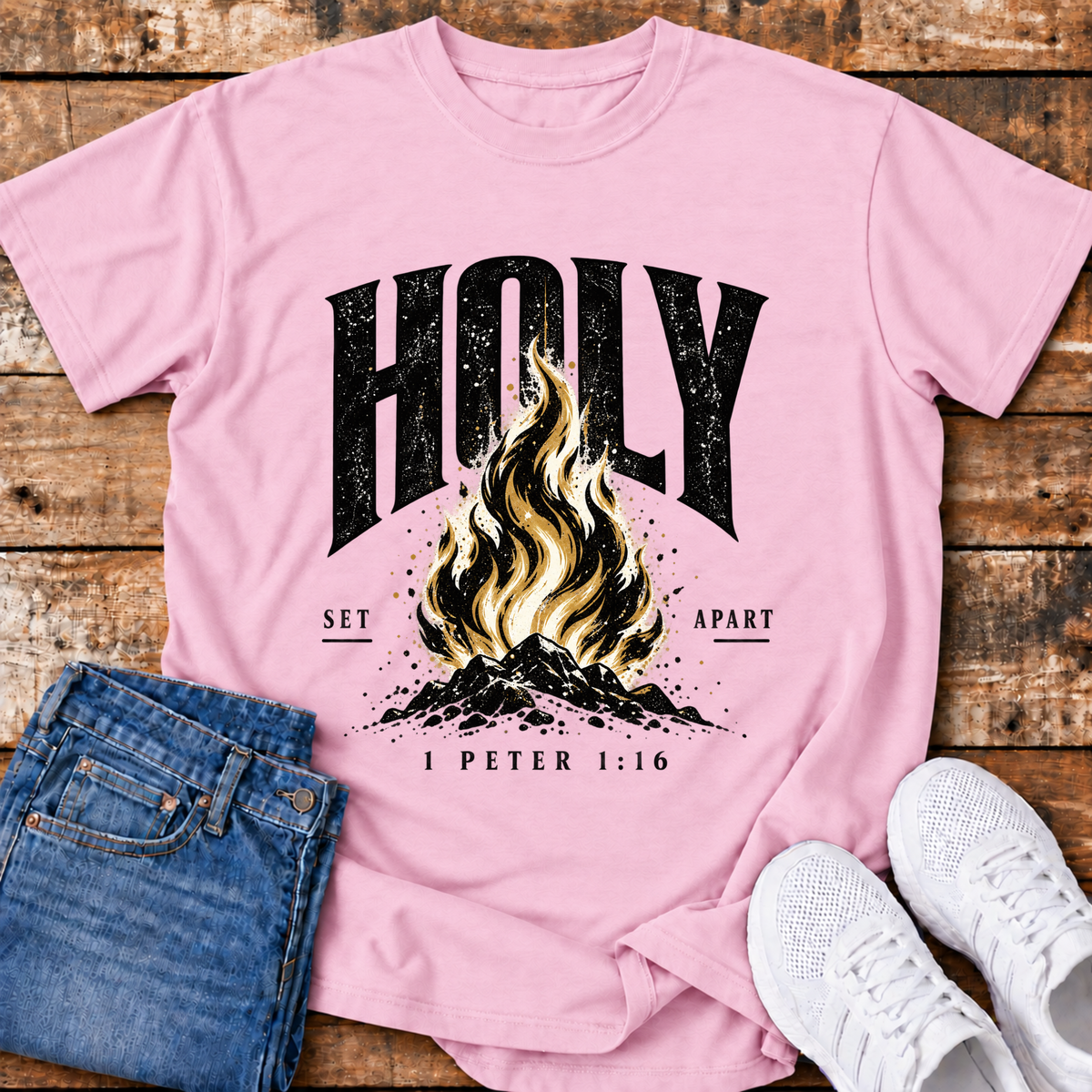 Holy T-Shirt - (1 Peter 1:16)