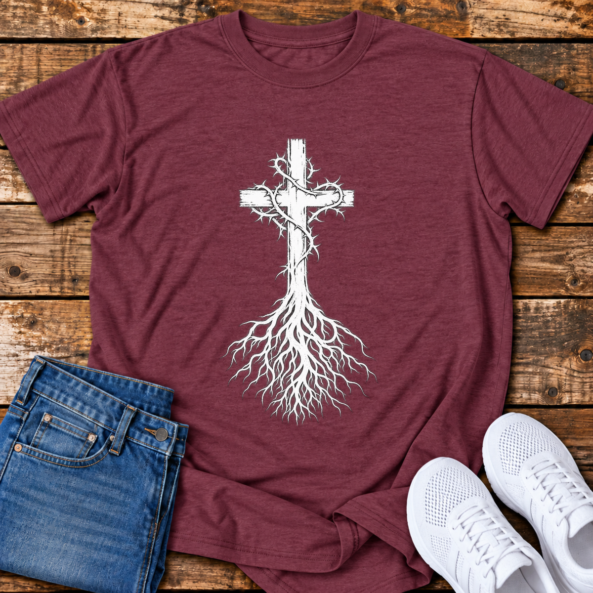 Rooted in Jesus T-Shirt