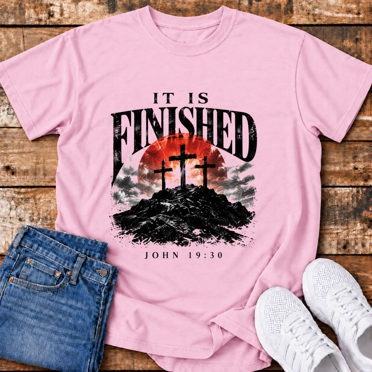 It is Finished T-Shirt - (John 19:30)