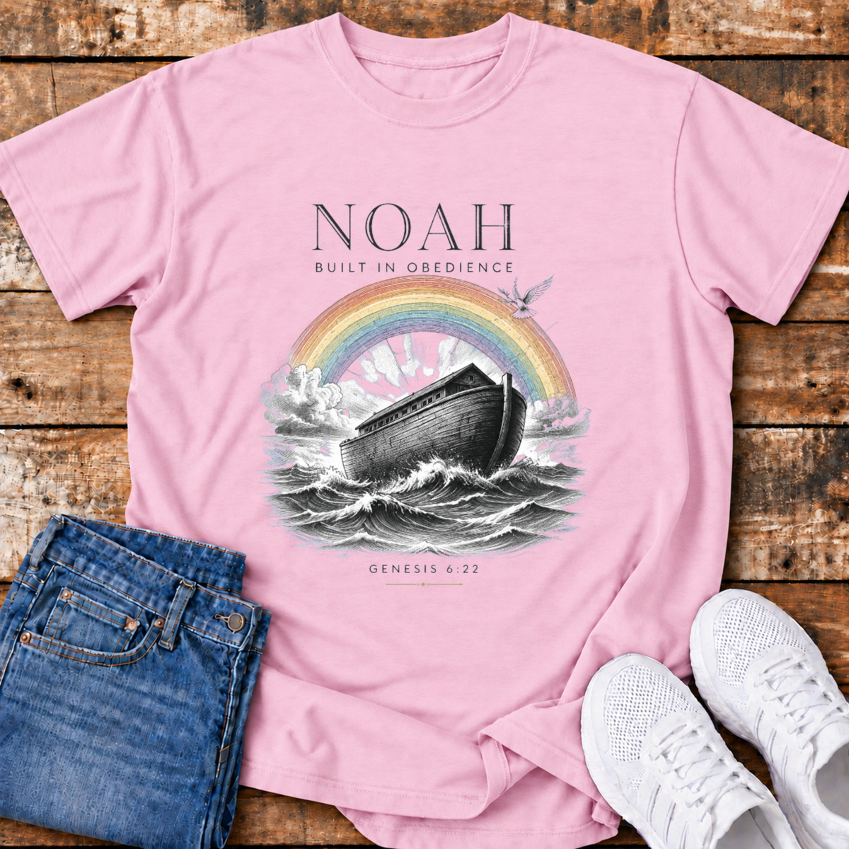 Noah T-Shirt - (Genesis 6:22)