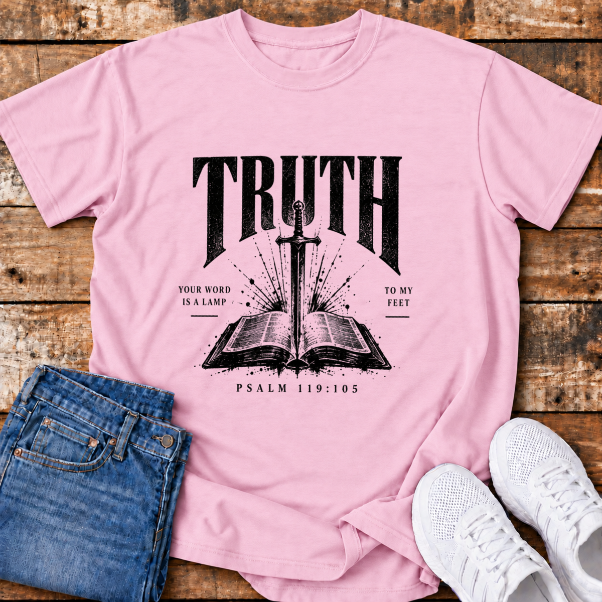 Truth T-Shirt - (Psalm 119:105)
