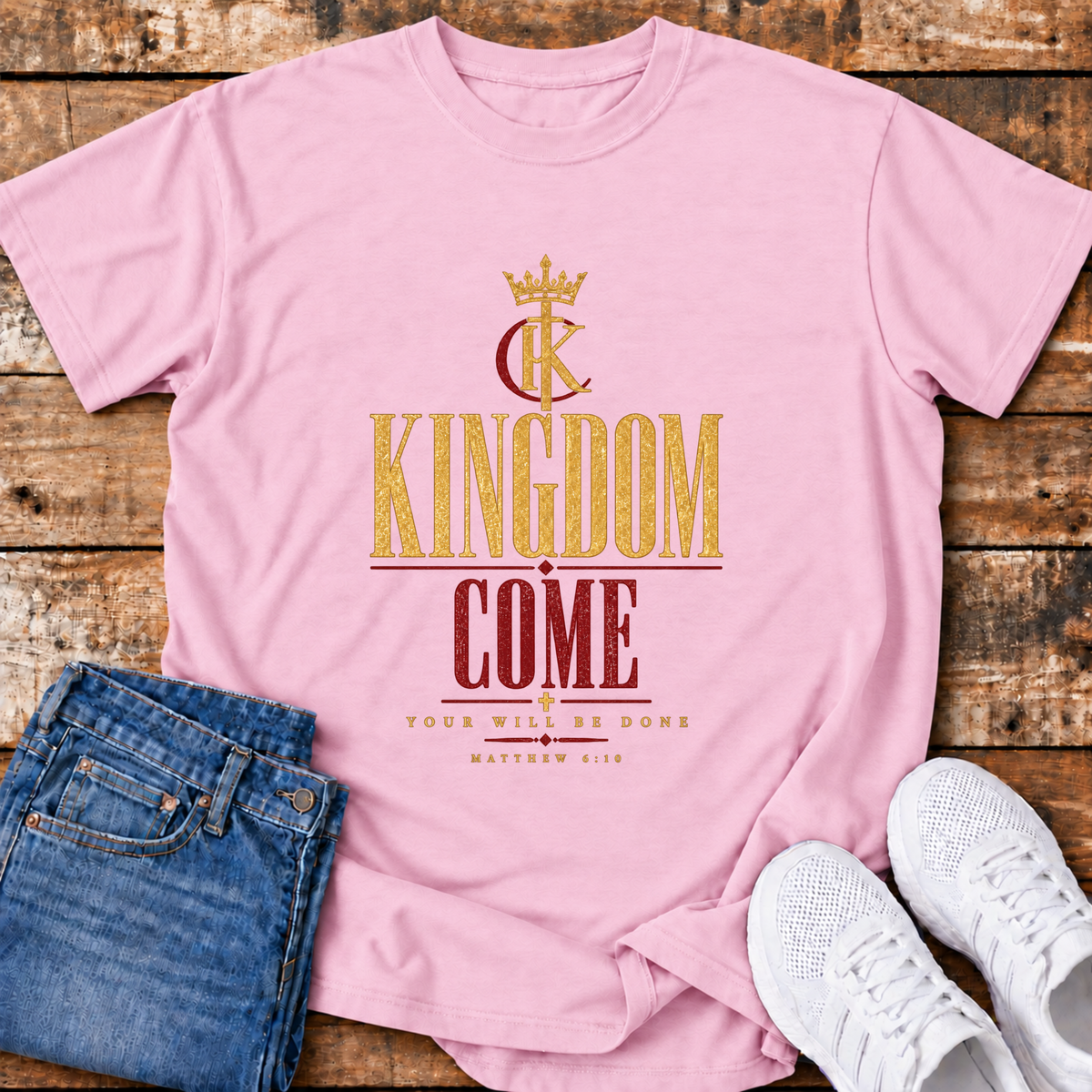 Kingdom Come T-Shirt - (Matthew 6:10)