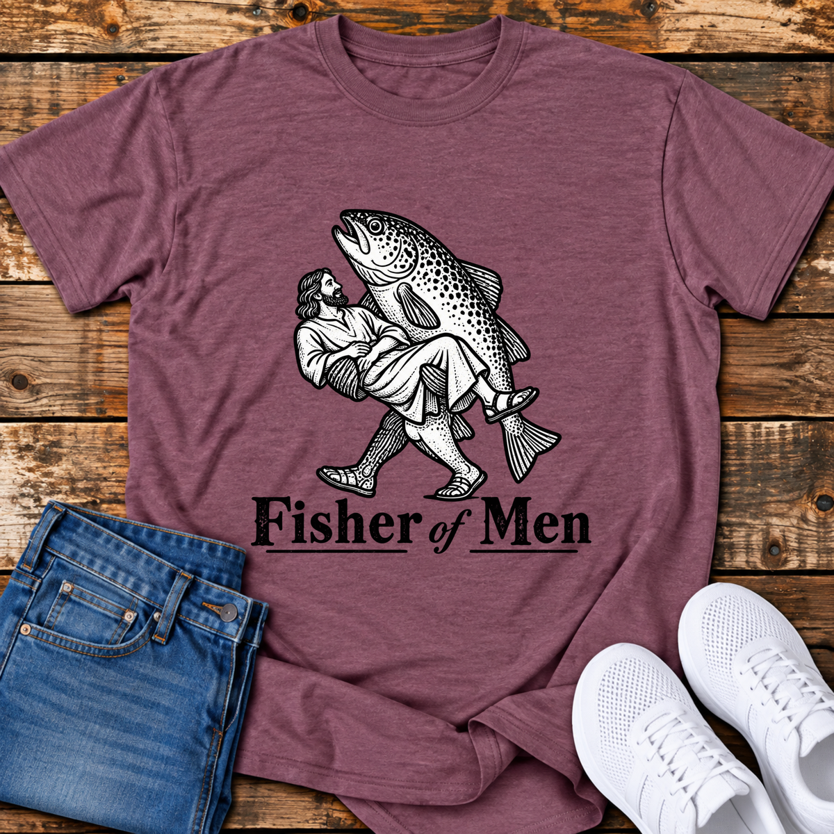 Fisher of Men Funny T-Shirt