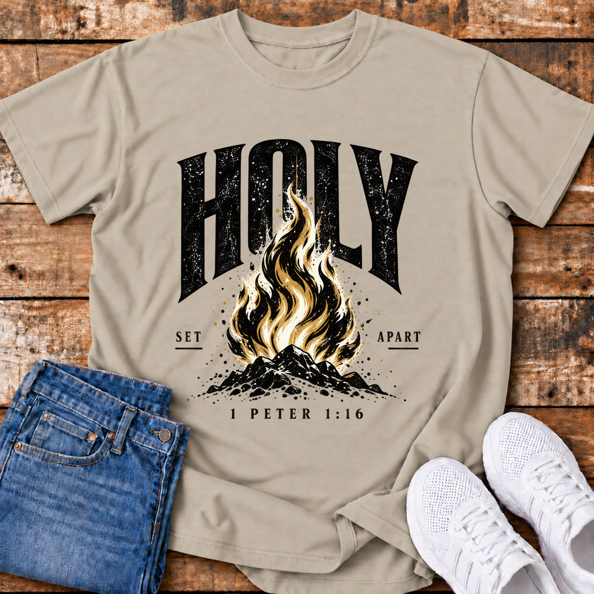 Holy T-Shirt - (1 Peter 1:16)