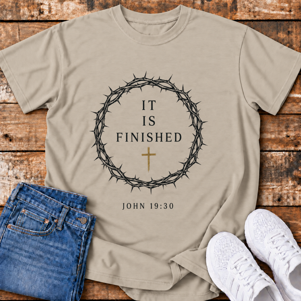It is Finished T-Shirt - (John 19:30)