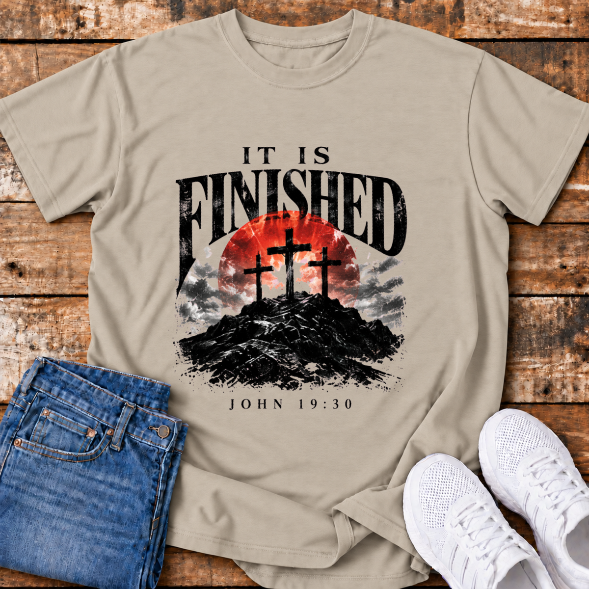 It is Finished T-Shirt - (John 19:30)