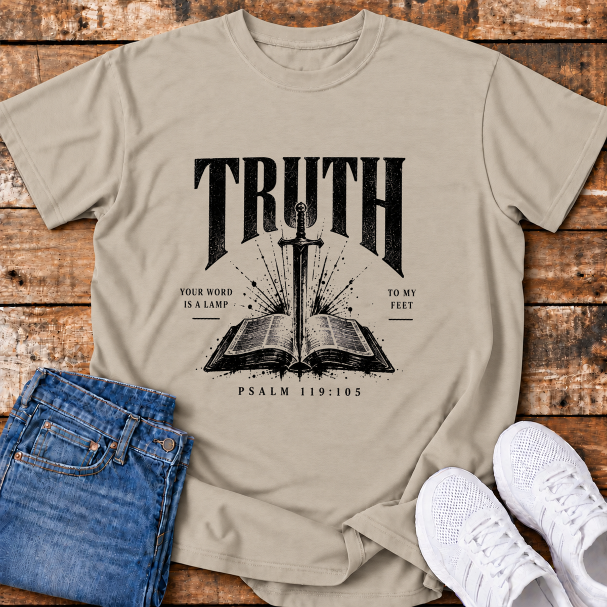 Truth T-Shirt - (Psalm 119:105)