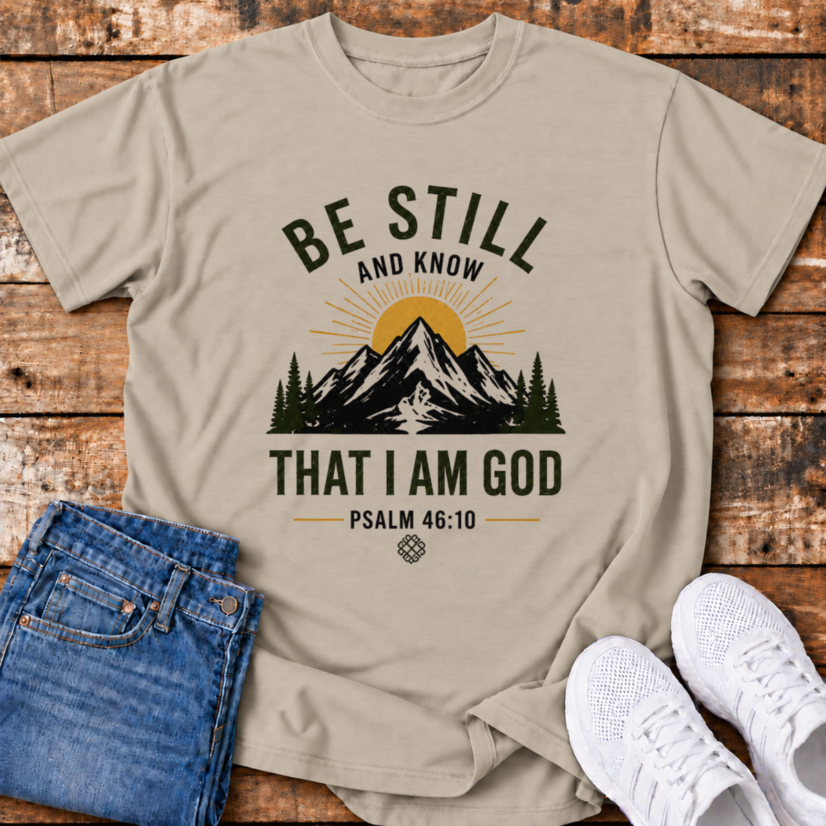 Be Still T-Shirt - (Psalm 46:10)