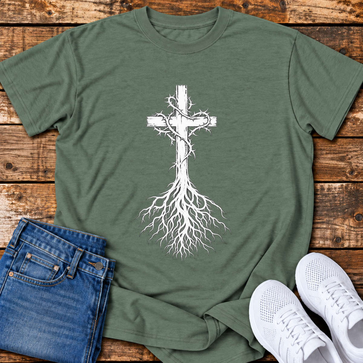 Rooted in Jesus T-Shirt