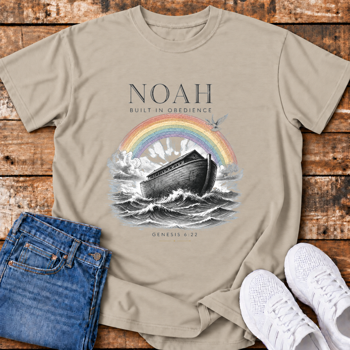 Noah T-Shirt - (Genesis 6:22)