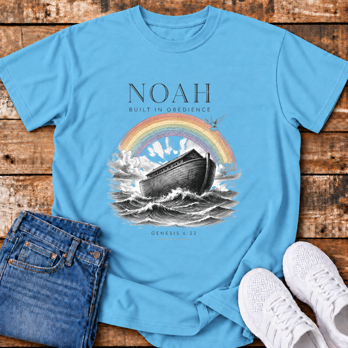 Noah T-Shirt - (Genesis 6:22)