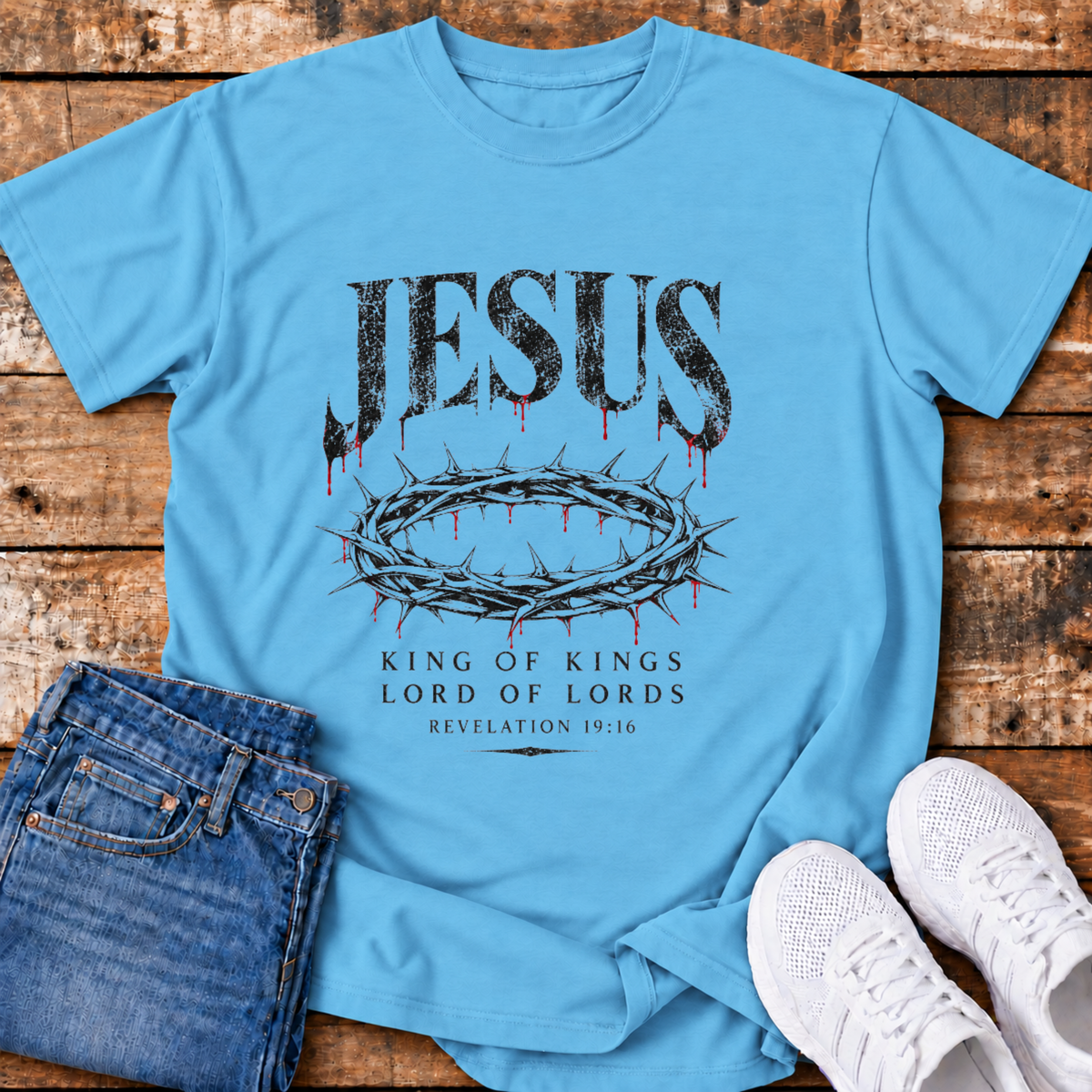 The Jesus Tee T-Shirt - (Revelation 19:16)