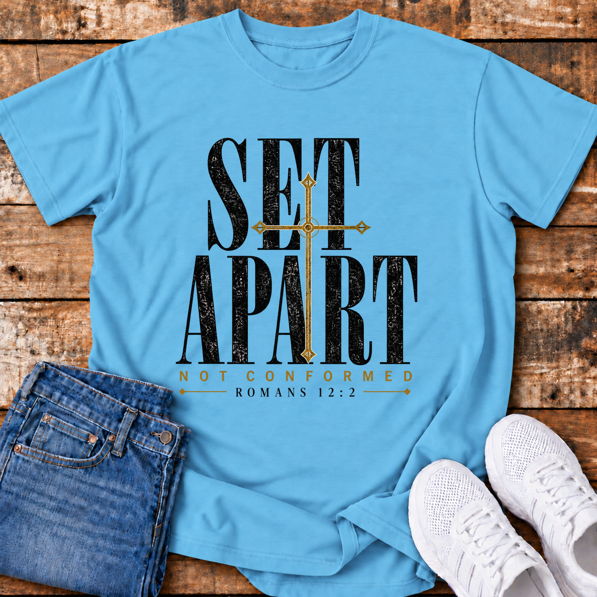 Set Apart, not Conformed T-Shirt - (Romans 12:2)