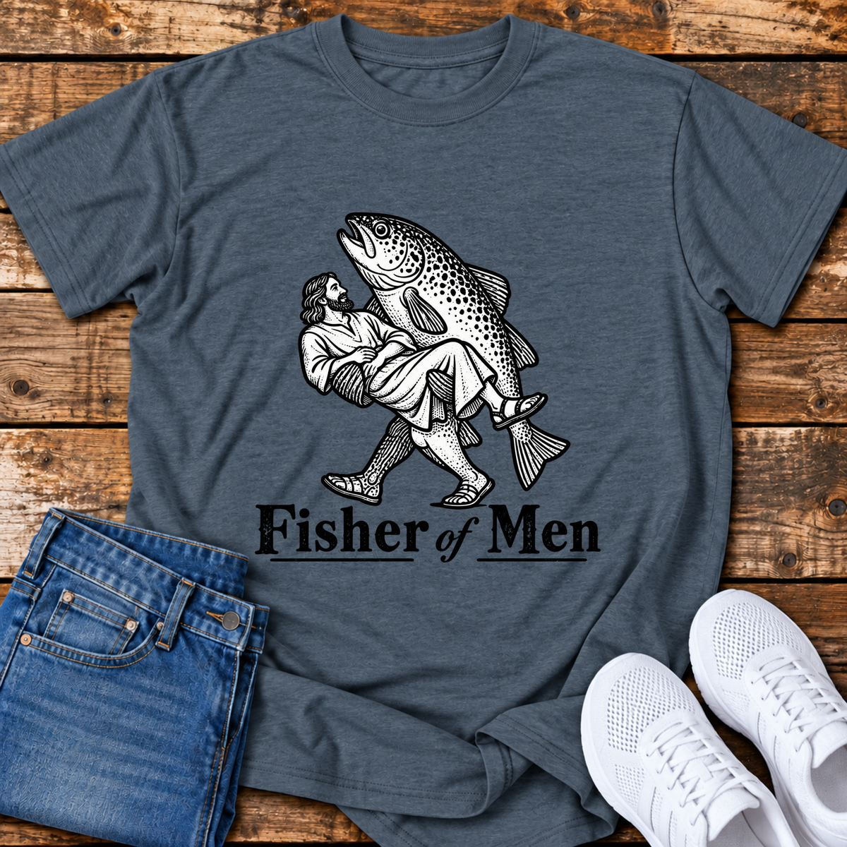 Fisher of Men Funny T-Shirt