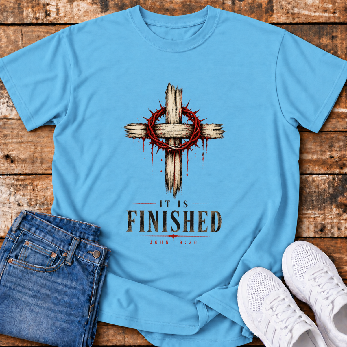 It is Finished T-Shirt - (John 19:30)