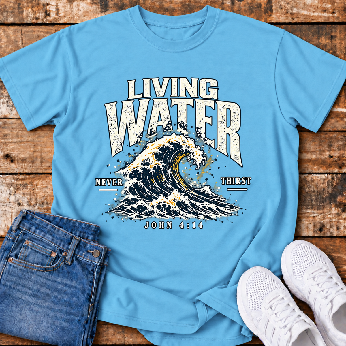 Living Water T-Shirt - (John 4:14)