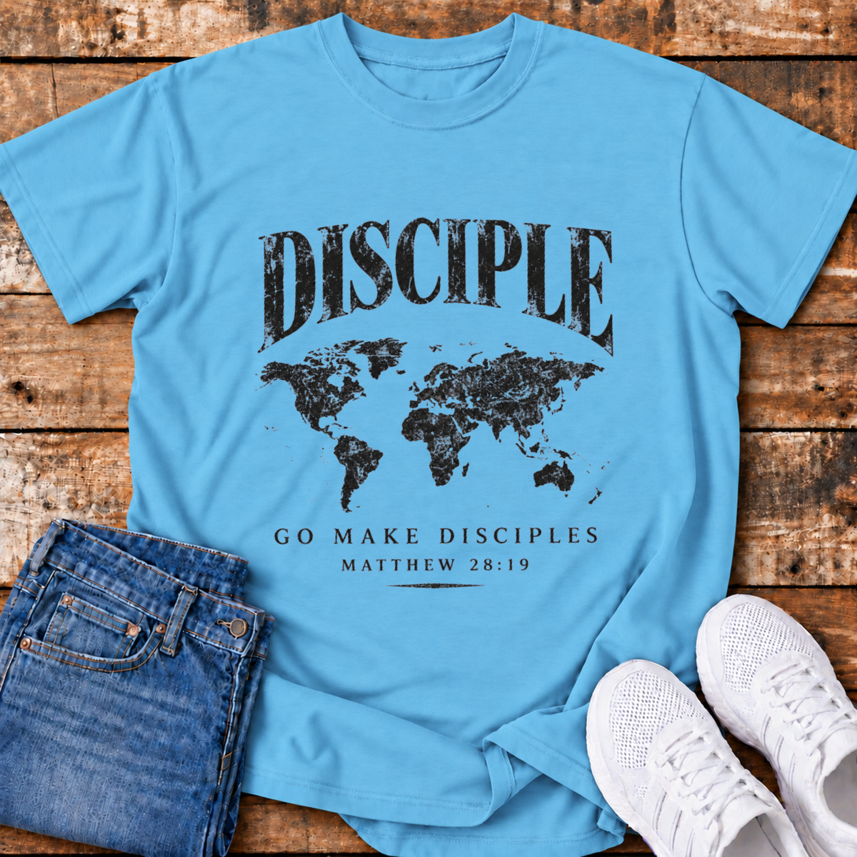 Disciple T-Shirt - (Matthew 28:19)