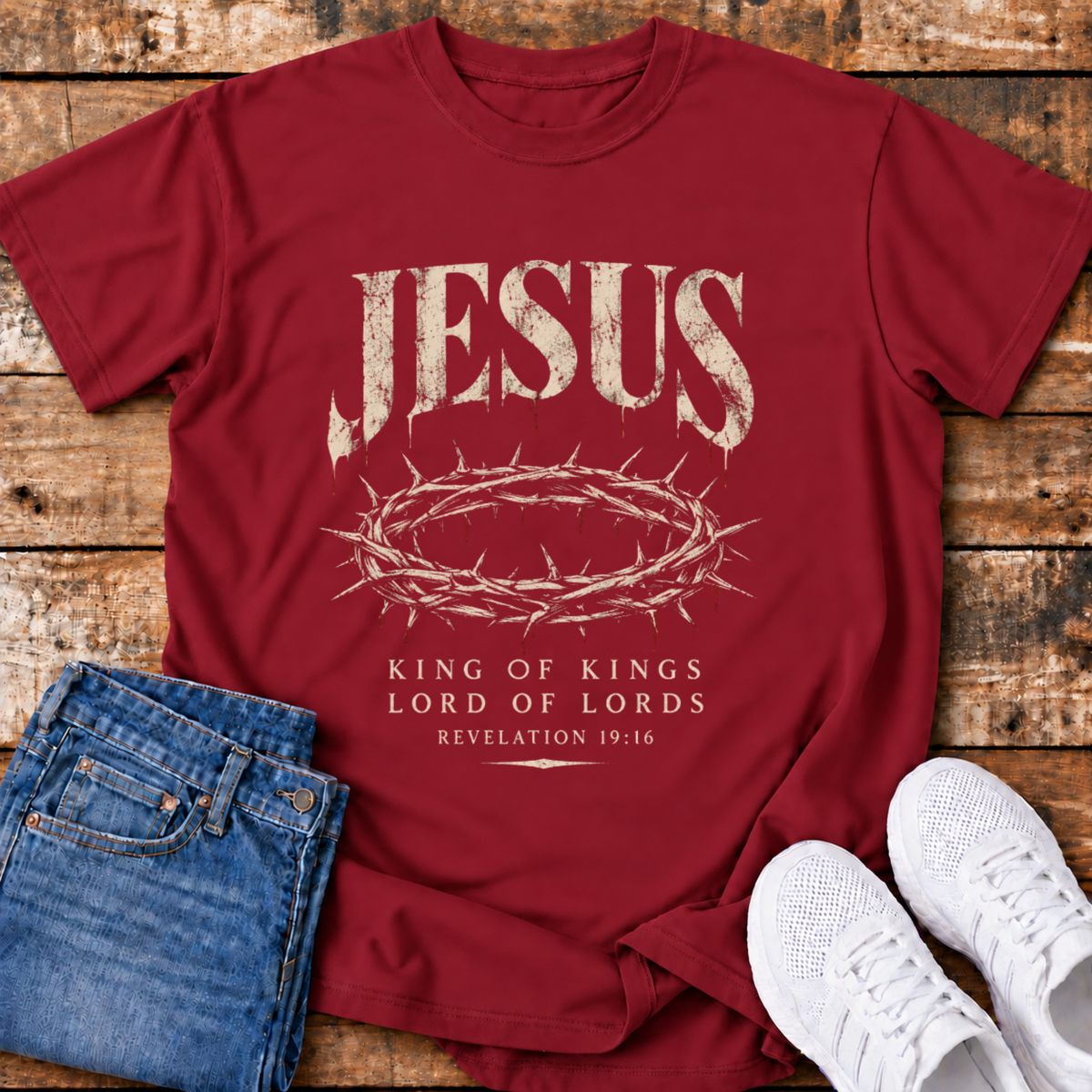 The Jesus Tee T-Shirt - (Revelation 19:16)