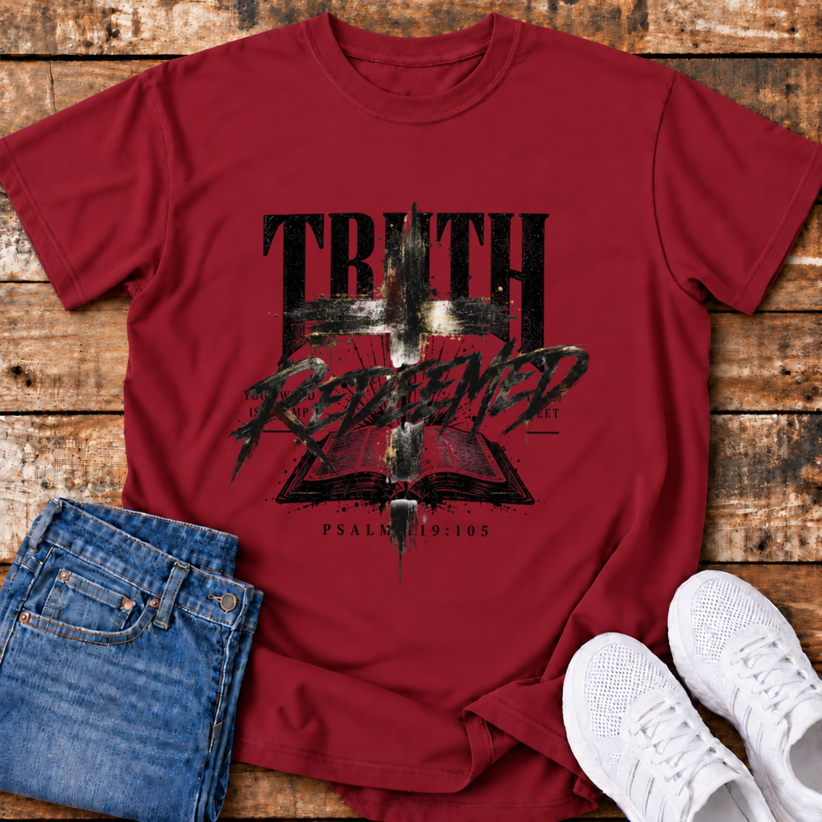 Redeemed T-Shirt - (Ephesians 1:7)