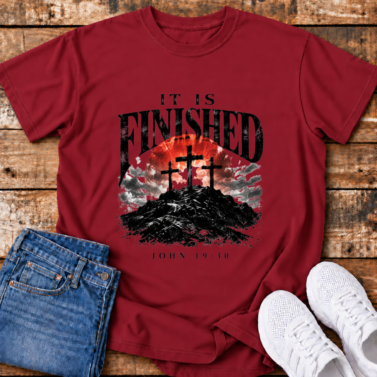 It is Finished T-Shirt - (John 19:30)