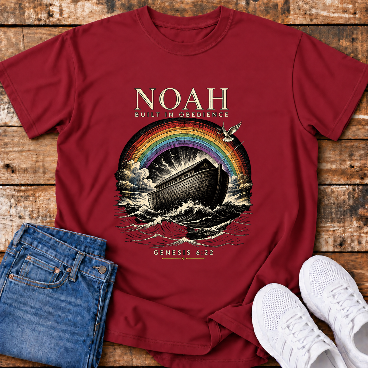 Noah T-Shirt - (Genesis 6:22)