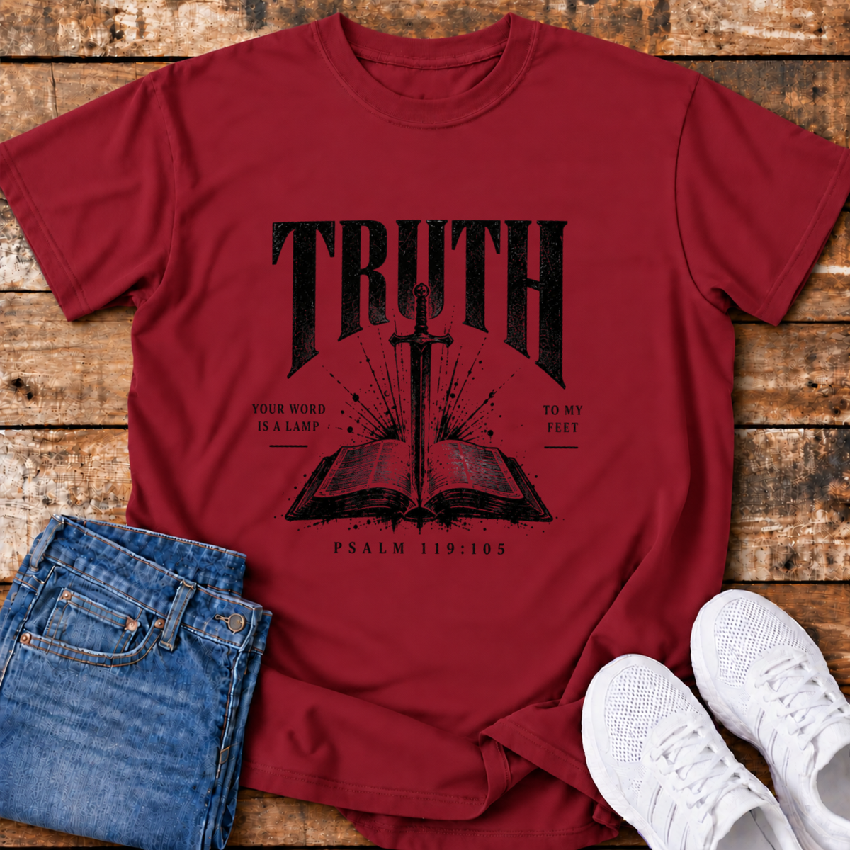 Truth T-Shirt - (Psalm 119:105)