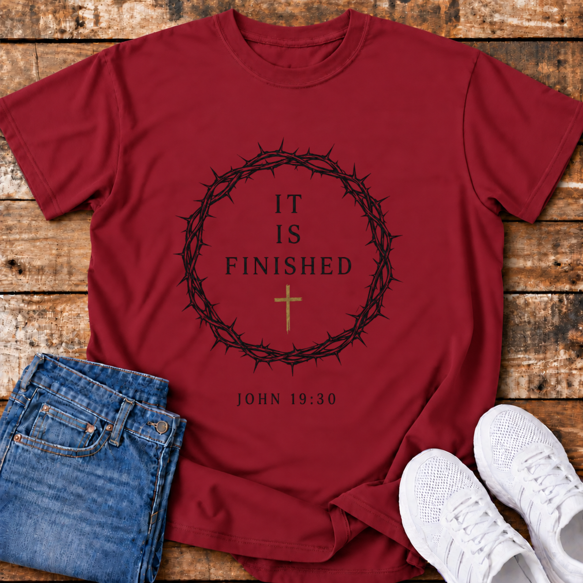 It is Finished T-Shirt - (John 19:30)