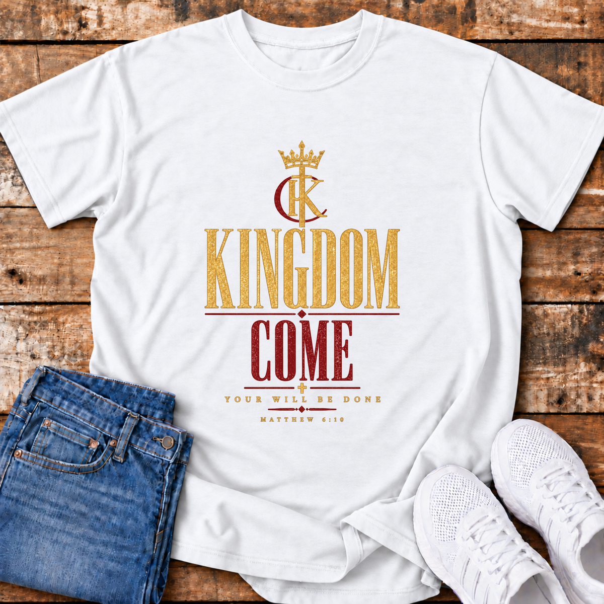 Kingdom Come T-Shirt - (Matthew 6:10)