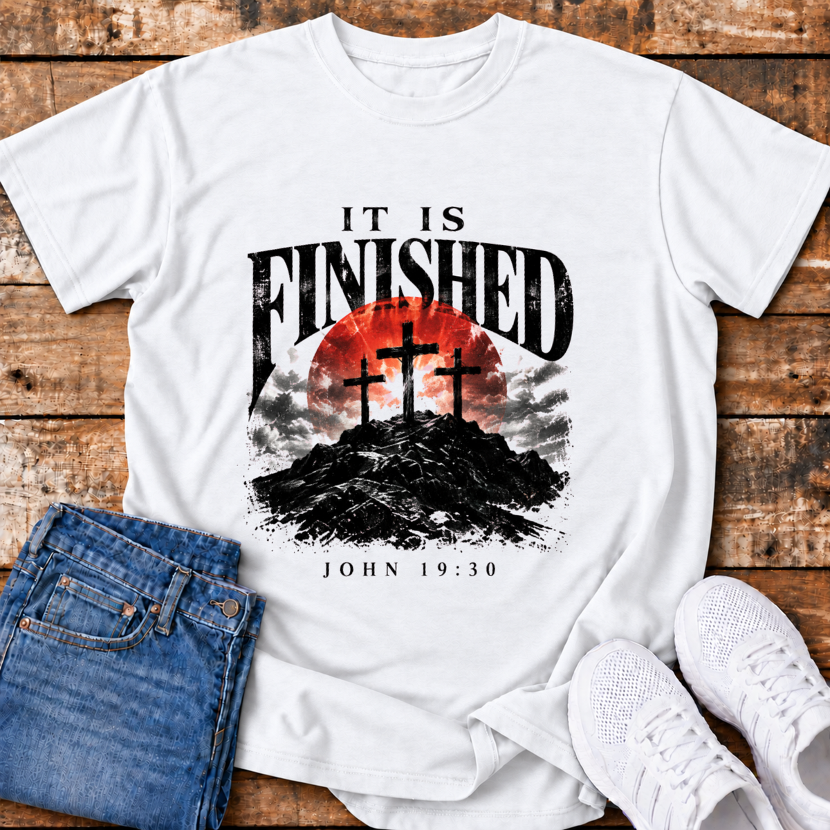 It is Finished T-Shirt - (John 19:30)