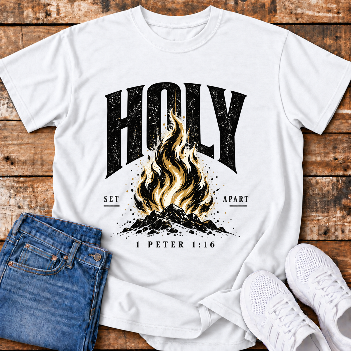 Holy T-Shirt - (1 Peter 1:16)