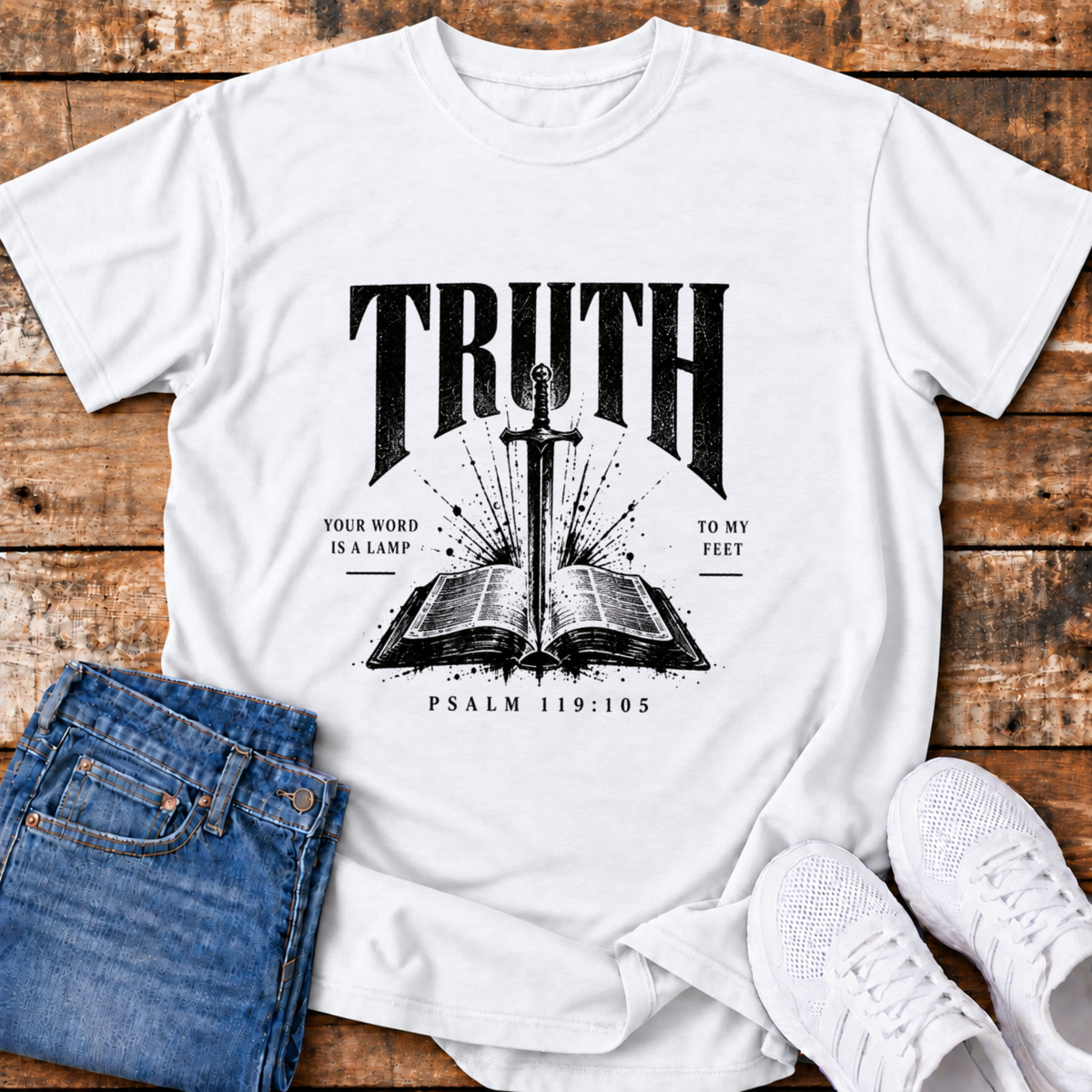 Truth T-Shirt - (Psalm 119:105)