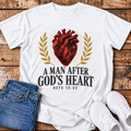 A Man After Gods Own Heart T-Shirts - (Acts 13:22)