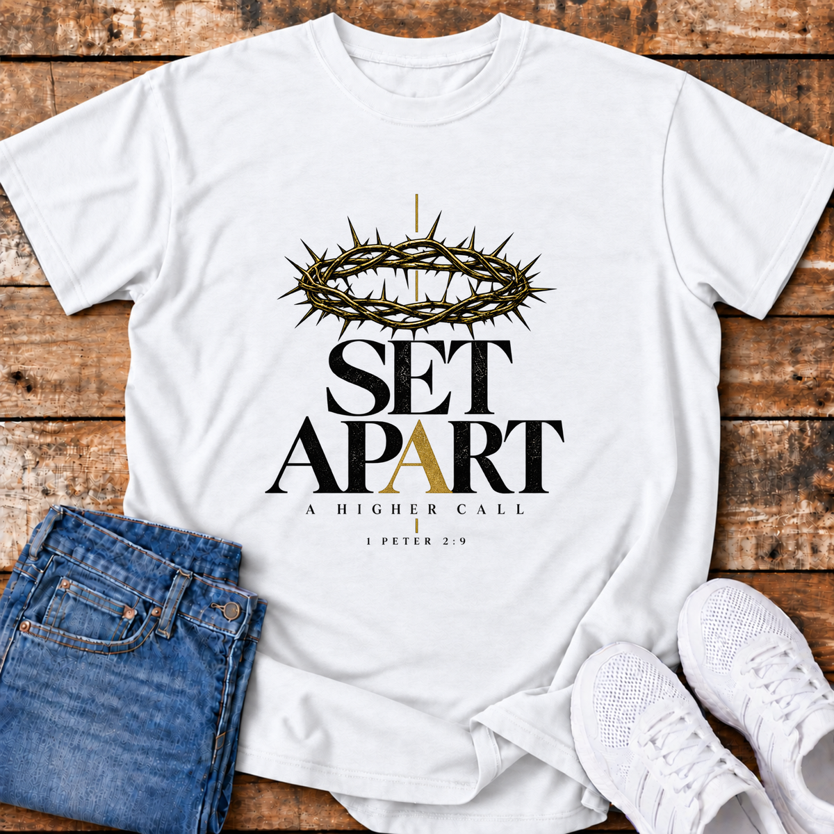 Set Apart T-Shirt - (1 Peter 2:9)
